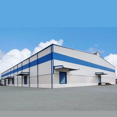 Zastosowalny C.Z kształt stalowy kanał Purlin Metal Structure Warehouse z materiałem ściennego dachu ze szklaną wełną