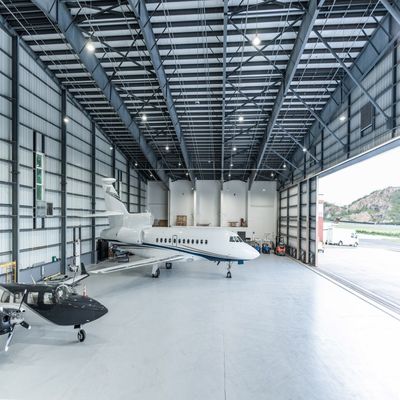 Budowla stalowa hangar lotniczy Hangar metalowy