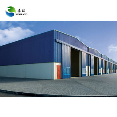 Prefabrykowane stalowe ramy portalowe magazynów ze stali Q235/Q355