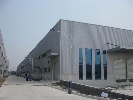 Metalowe ramy przestrzenne prefabrykowane komercyjne prefabrykowane konstrukcje stalowe magazyn ostateczne rozwiązanie magazynowe