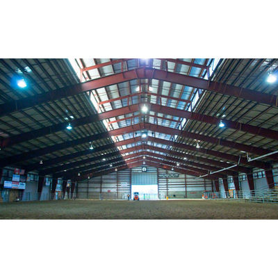 Lekki stalowy szkielet główny Q355, prefabrykowany warsztat stalowy z odpornością sejsmiczną 9 stopni i krótkim okresem budowy