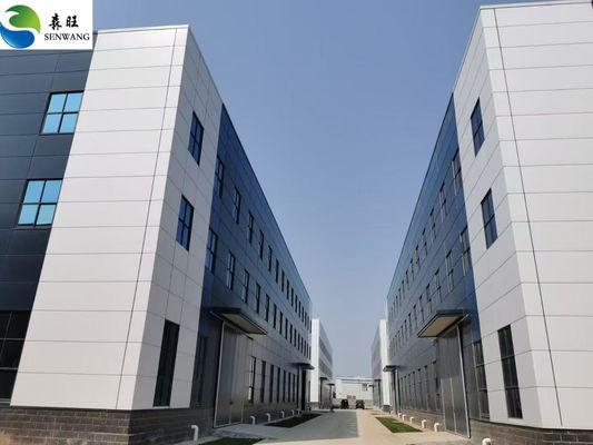 Duży hangar przestrzenny, prefabrykowana konstrukcja stalowa o szerokim rozpięciu, magazyn o trwałej klasie Q235B