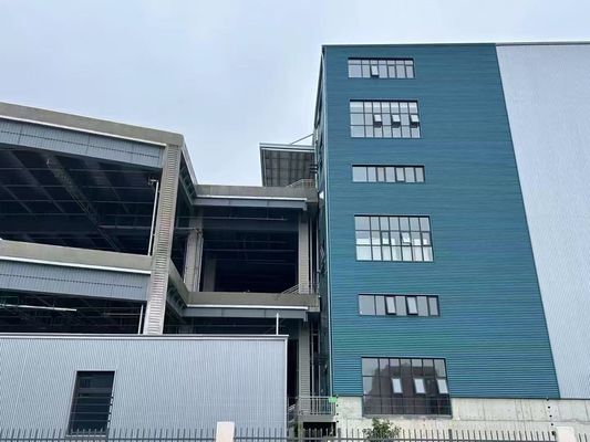 Zielona zrównoważona energooszczędna konstrukcja stalowa warsztaty budownictwo przyjazne dla środowiska