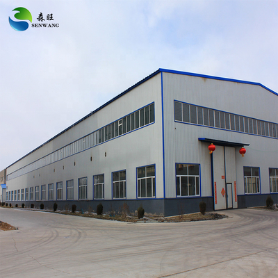 Niestandardowy magazyn konstrukcji stalowej Q235 Q355, budynek prefabrykowany