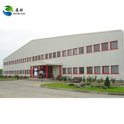 Prefabrykowana stalowa hala magazynowa z ramą portalową ze stali Q235/Q355