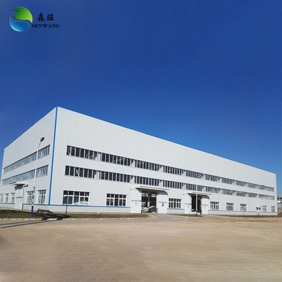 Steel Structure Warehouse with ISO 9001 Certification, 500㎡ Min Order
