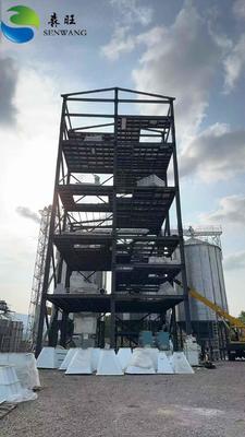 Wytwórnia stalowa prefabrykowana z EPS Szklana wełna kamienna wełna PU Panel kanapkowy Świetlny styl konstrukcja i inżynier Instalacja na miejscu