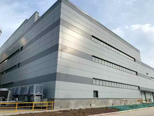 GB Standard Fireproof Steel Structure Warehouse with 50 Years Warranty