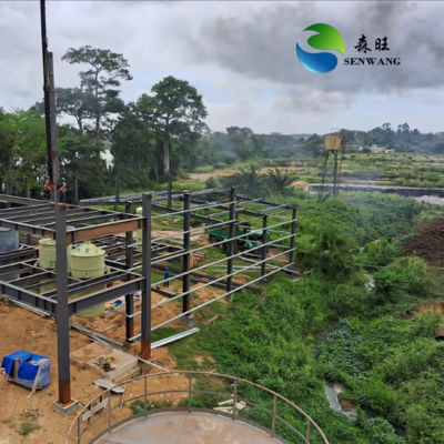 Konfigurowalny stalowy słup, prefabrykowany stalowy magazyn ze świetlikiem z tworzywa sztucznego wzmocnionego włóknem szklanym i projektem CAD