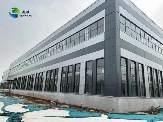 Sejsmiczne 9 punktów warsztaty konstrukcji stalowych z lekką stalą Q355 i krótki okres budowy