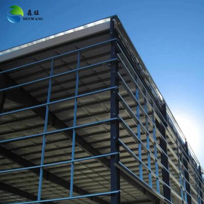 AISC Standard Steel Structure Warehouse z Q235 i Q345 Steel Frame dla szybkiej instalacji 2-4 tygodnie
