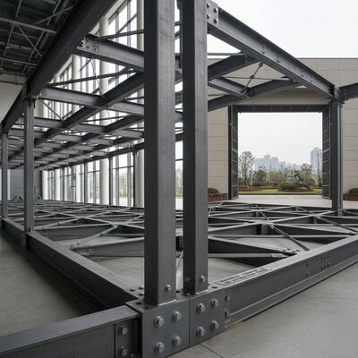 Opcjonalny magazyn ze stalową konstrukcją z systemem przeciwpożarowym, wyposażony w ściany i dach z wełny szklanej, oferujący rozwiązania magazynowe na 30000 ton rocznie
