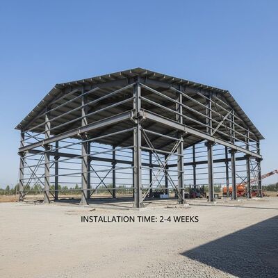 SA 2.5 Skład konstrukcji stalowej o poziomie wybuchu strzału z żywotnością 50 lat i odpornością na korozję