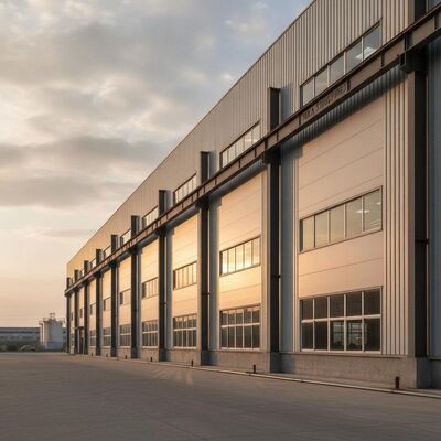 Magazyn konstrukcji stalowych Tekla Structures wyposażony w okno ze stopu aluminium ze stali niskowęglowej Q355B i długą trwałość zmęczeniową dla zastosowań przemysłowych